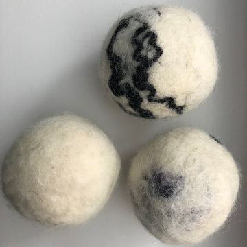 Trio of dryer balls