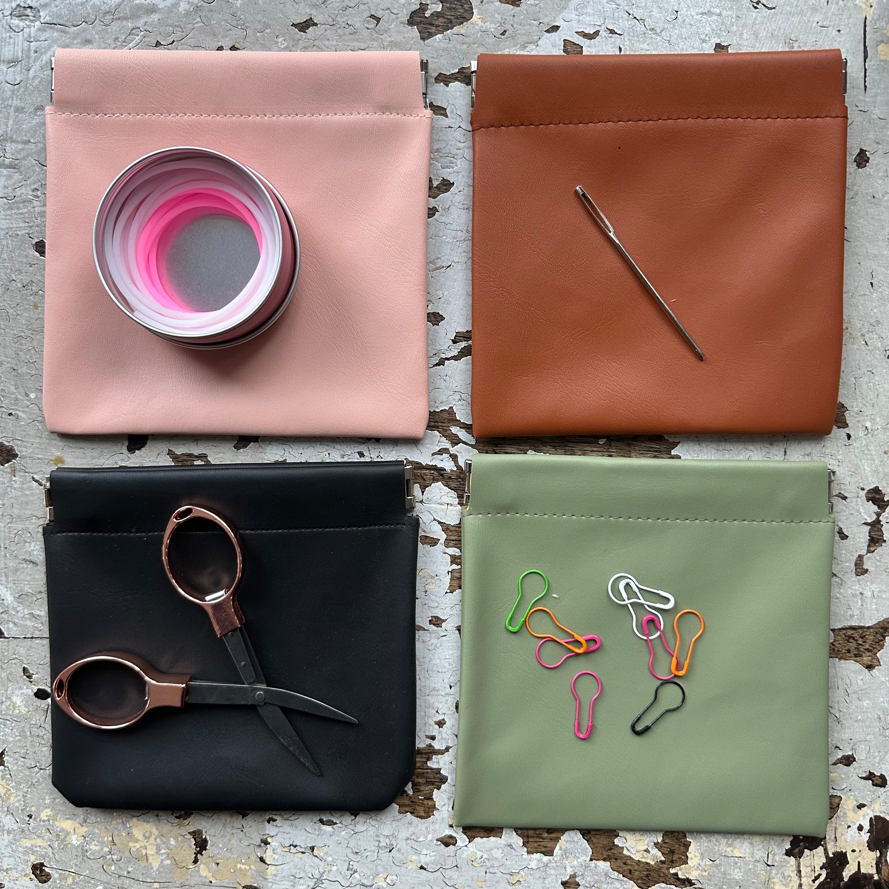 Pochette à accessoires similicuir