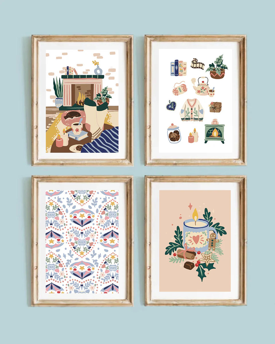 Creative box, Paint by numbers kit