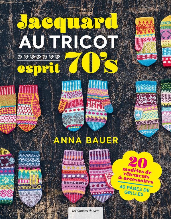 Jacquard au tricot esprit 70&