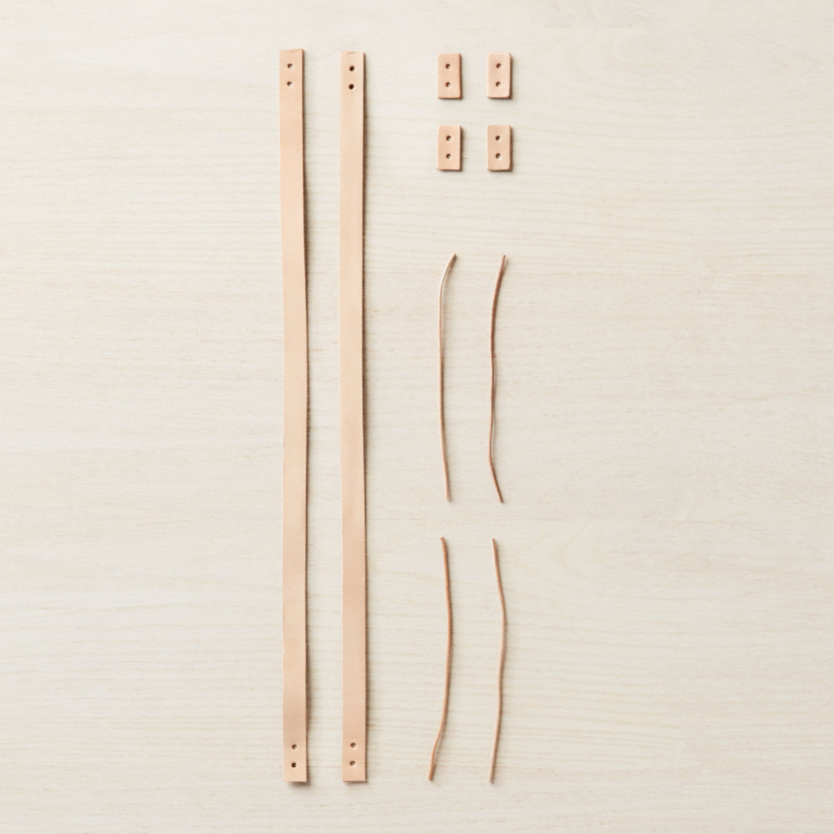 Poignées en cuir pour sac