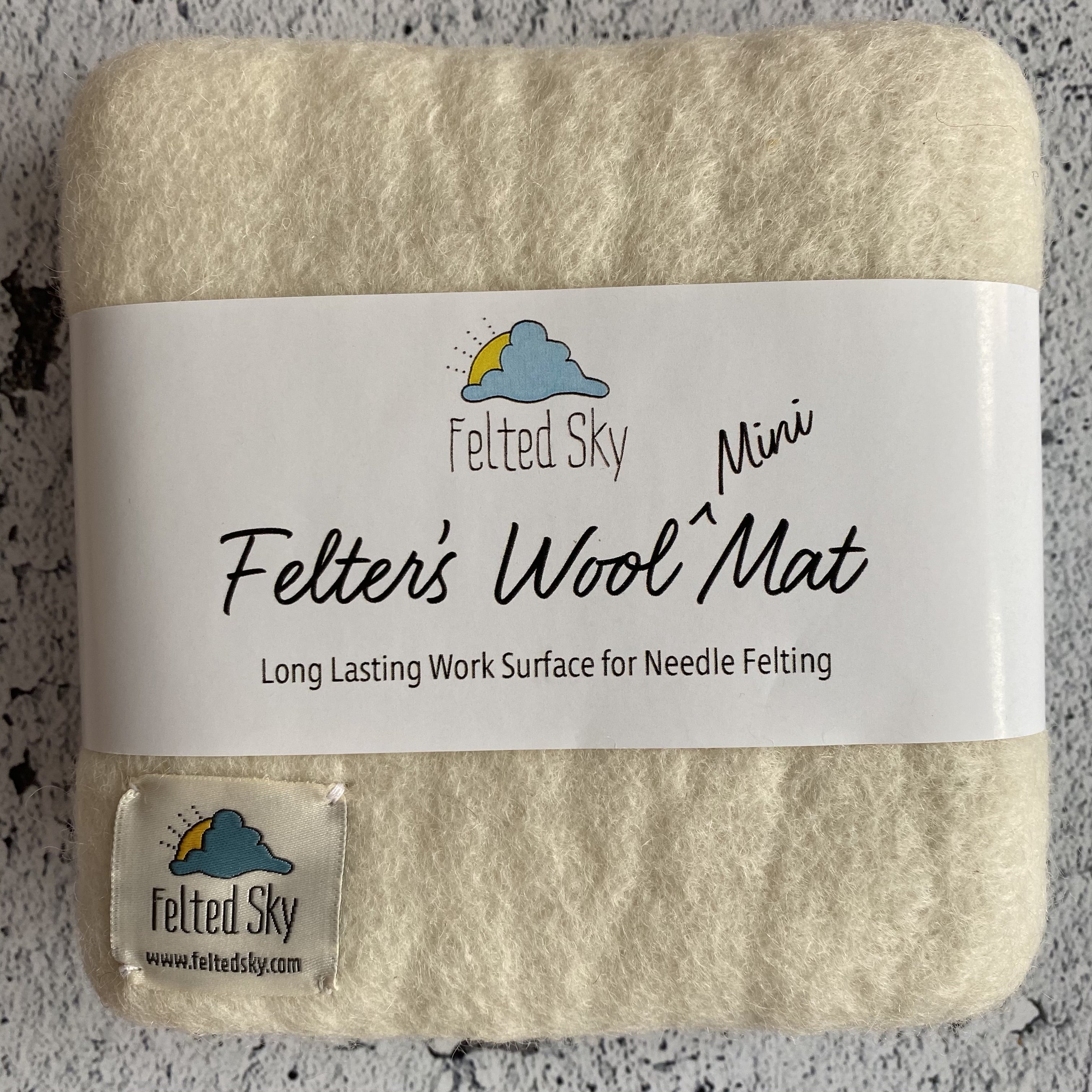 Mattress for felting