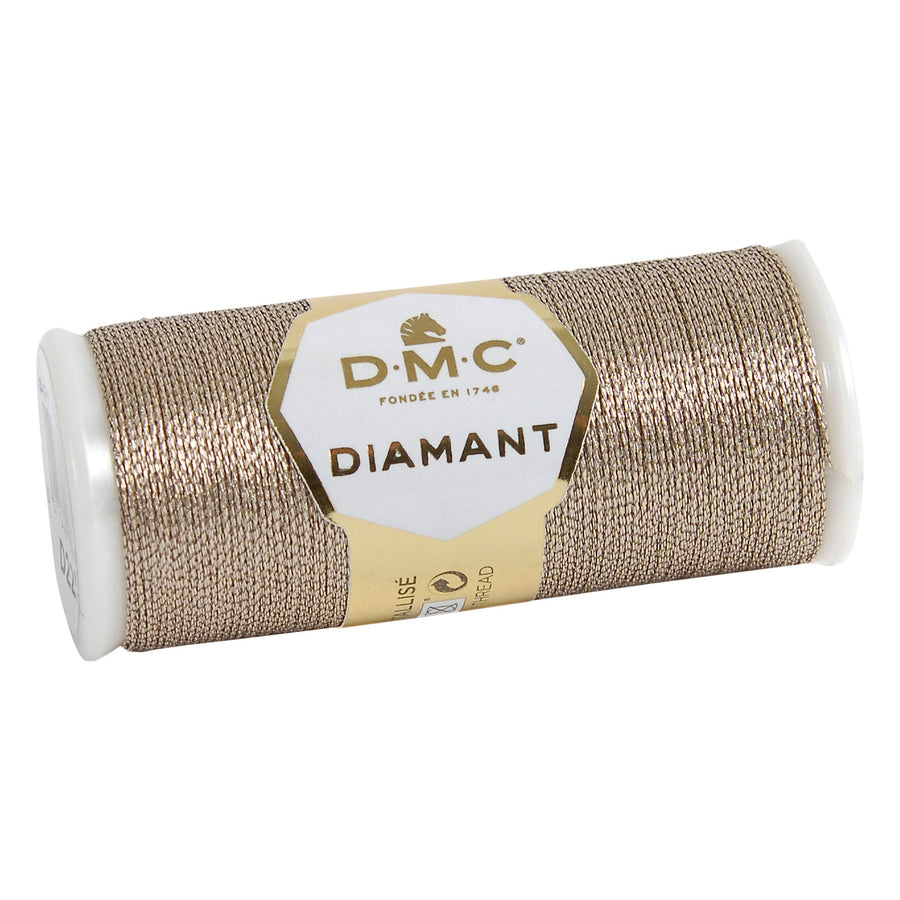 Diamond metallic embroidery thread