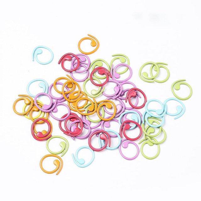 Open stitch markers