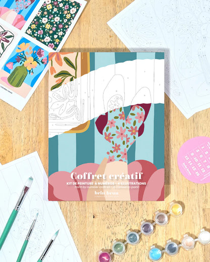 Coffret créatif, Kit de peinture à numéros