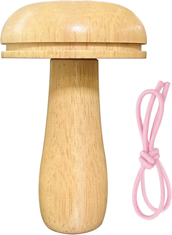 Champignon à repriser en bois