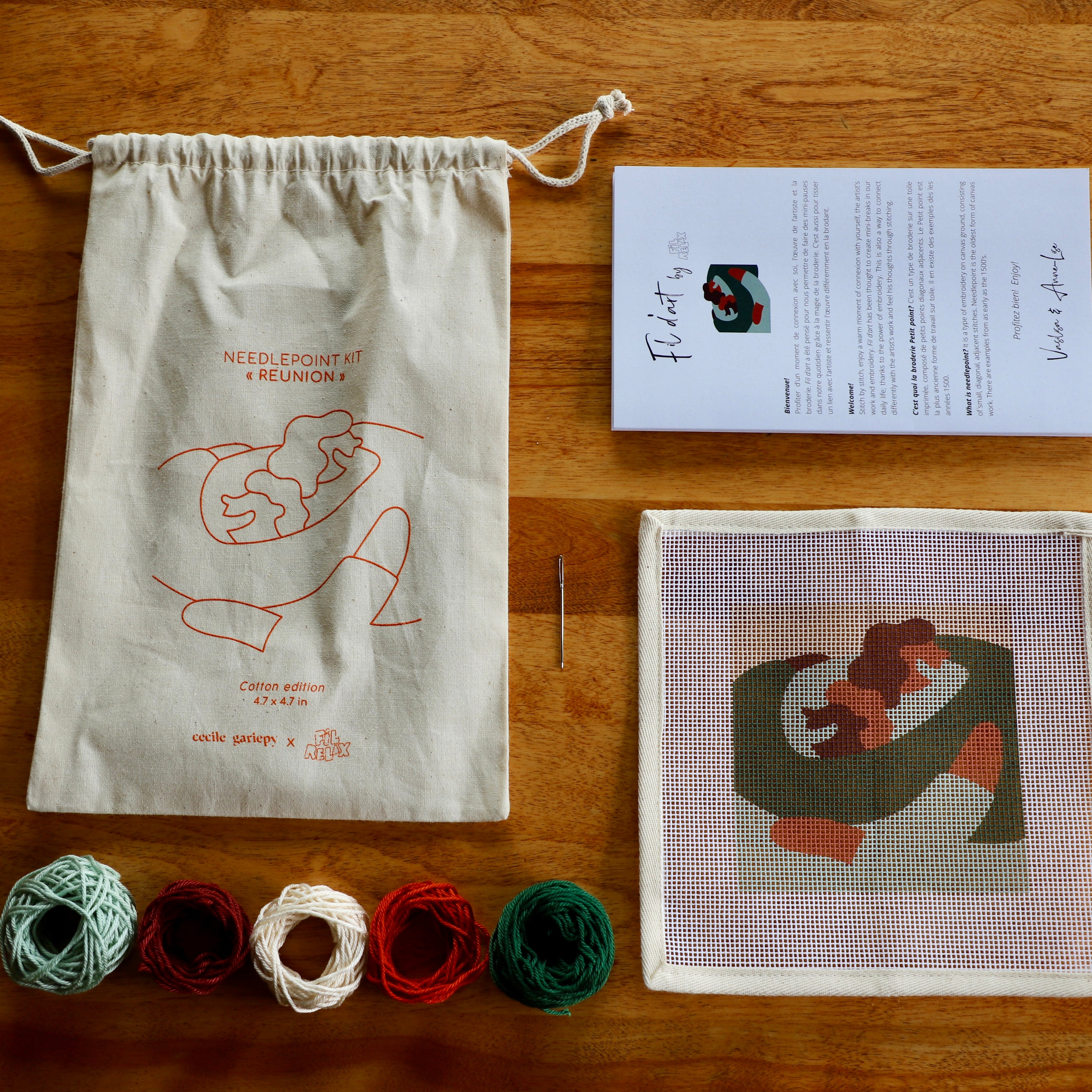 Embroidery Kit - Thread Art