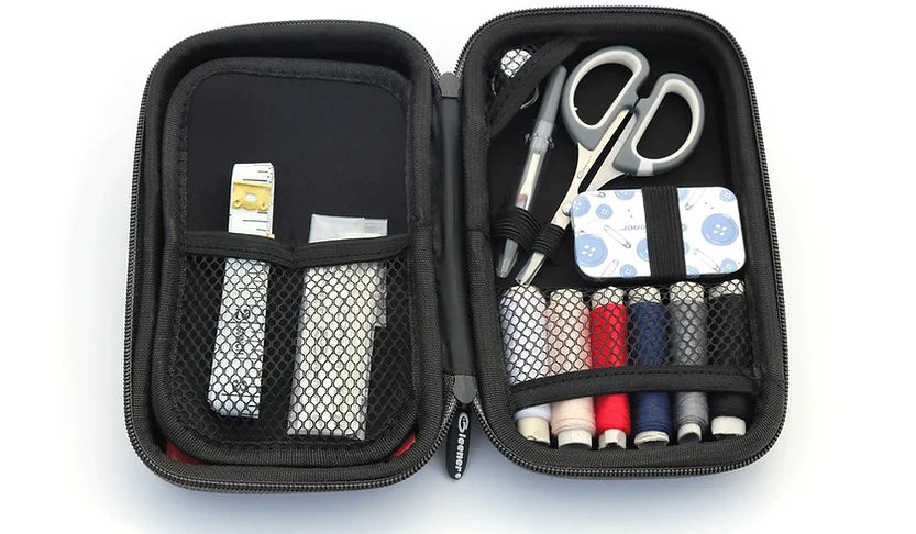 Kit de couture Quick Fix avec Mini rasoir Gleener &quot;on the go&quot;