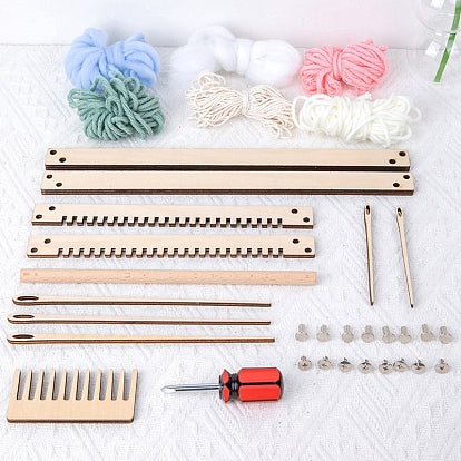 Small Wooden Weaving Frame Set