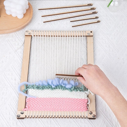 Small Wooden Weaving Frame Set