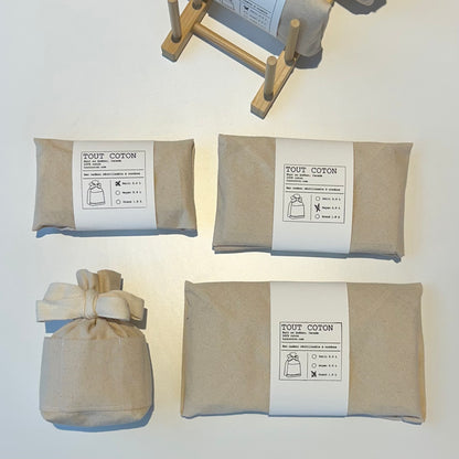 Reusable gift bag, all cotton