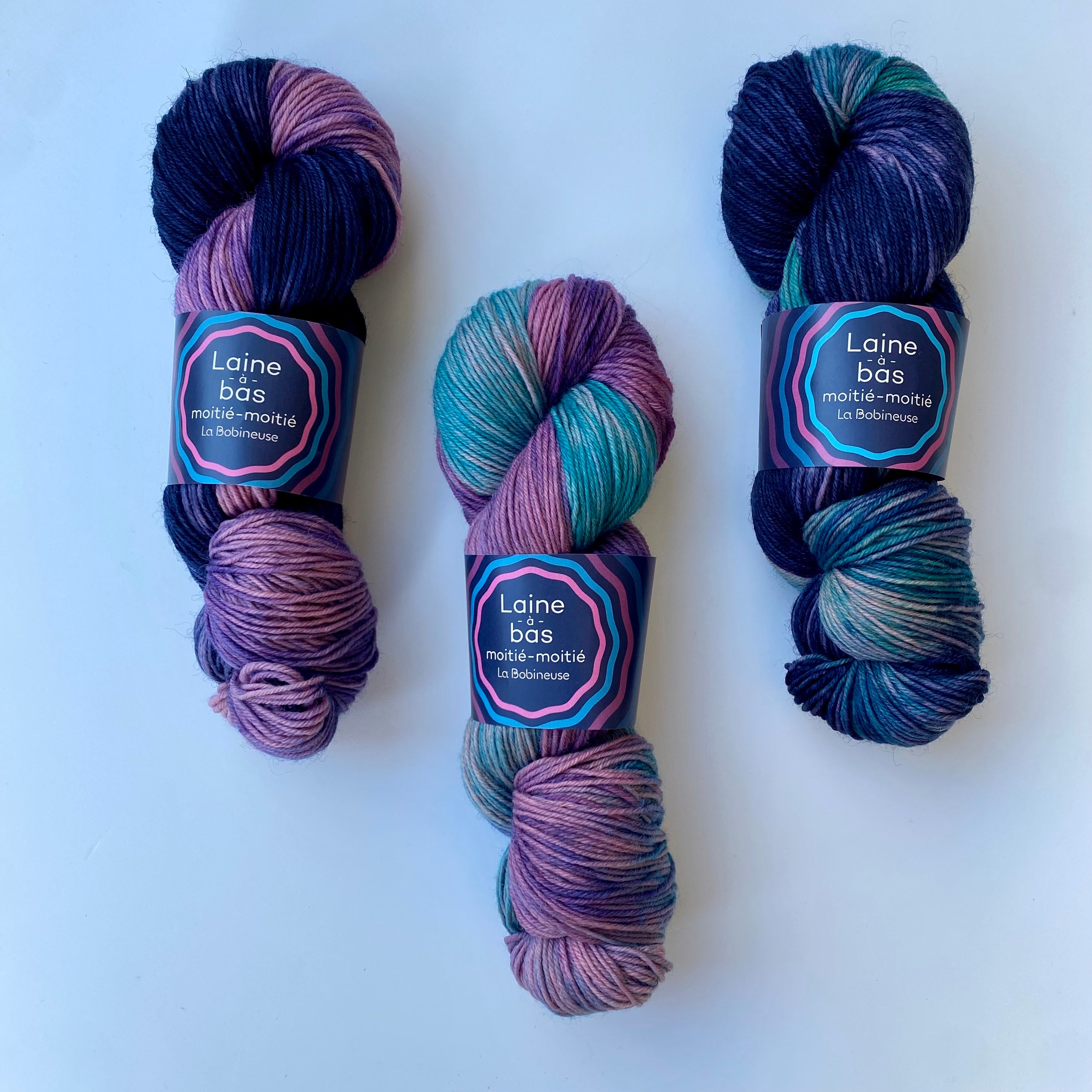 Half-and-half Sock Yarn