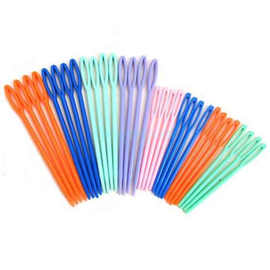 Plastic finishing needle