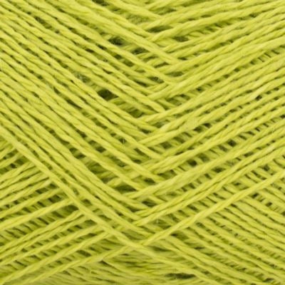 Lime Green Yarn Dye French Linen Seam Detail Blouse - Women's