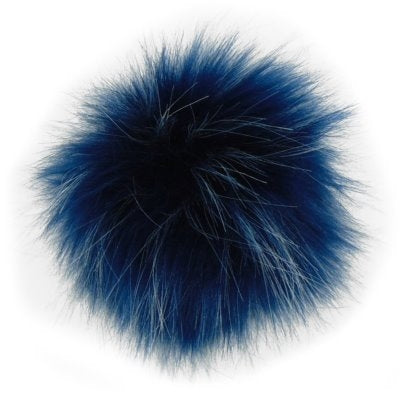 Faux fur pom poms - color