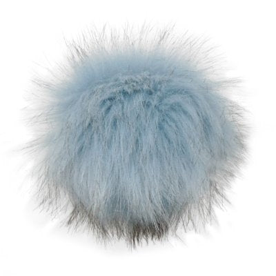 Faux fur pom poms - color