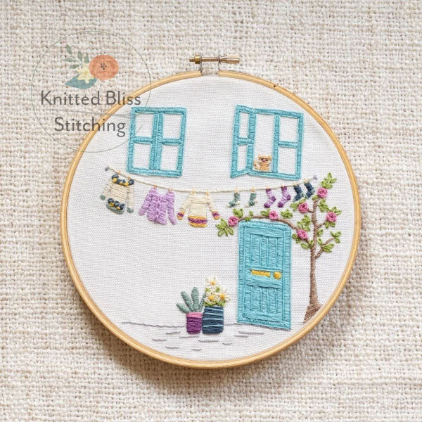 Embroidery kit - Knitted Bliss