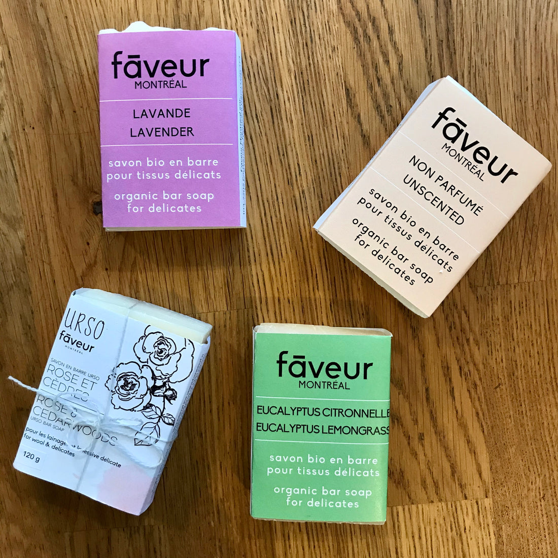 Savon à lessive délicate en barres