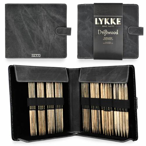 Set of 6" double-pointed needles