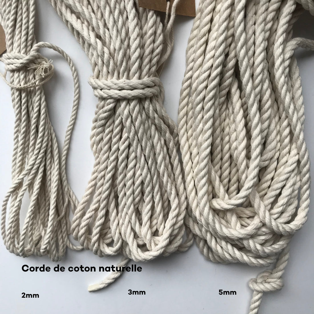 Macramé rope 100% cotton