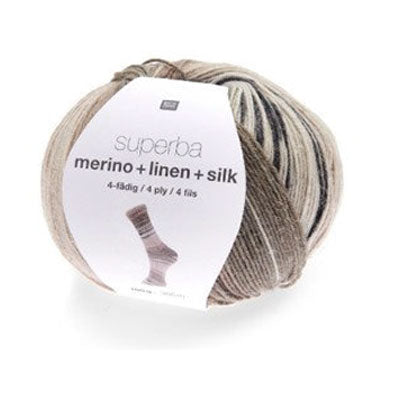 Superba Merino + Linen + Silk 4ply