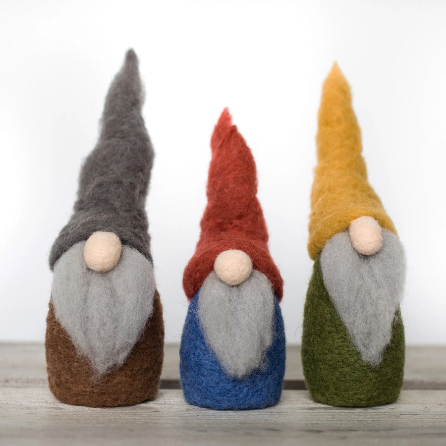 Ensemble de sculpture à l'aiguille - Gnomes