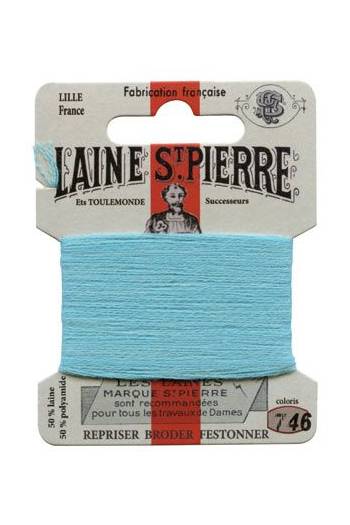 Laine à repriser